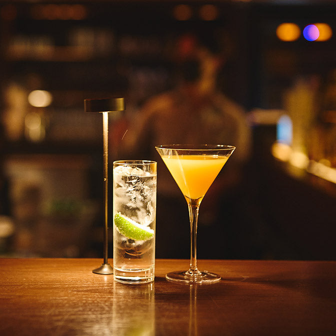 Before and after meals A casual bar
